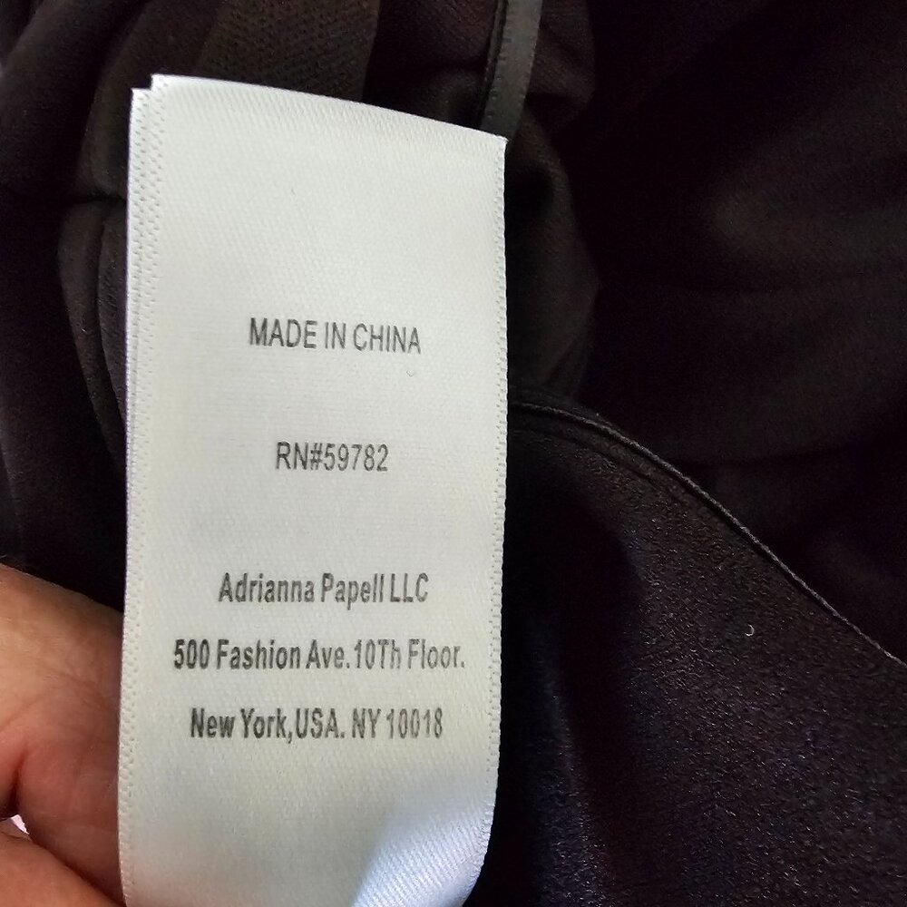 ADRIANNA PAPELL Black One-Shoulder Jumpsuit | 8 - Picture 15 of 15